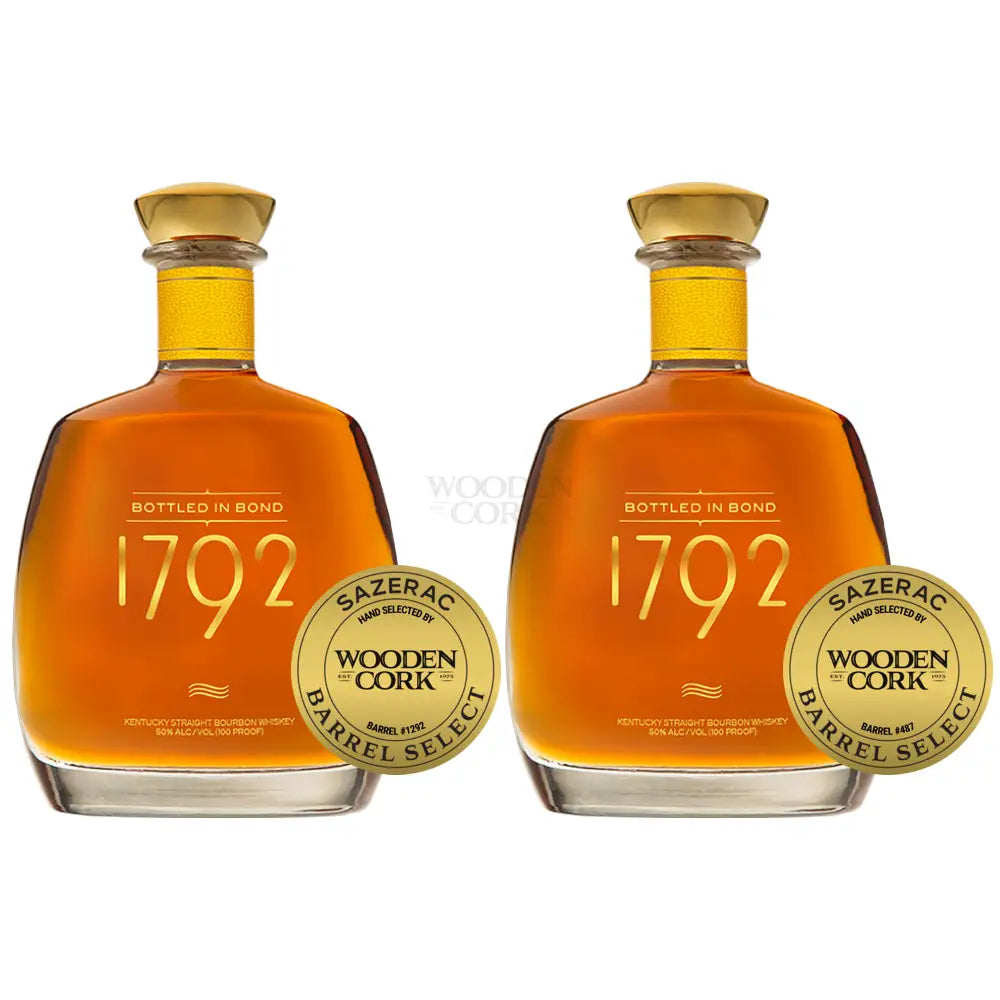 1792 Bottled in Bond Wooden Cork Barrel Select Duo Bundle