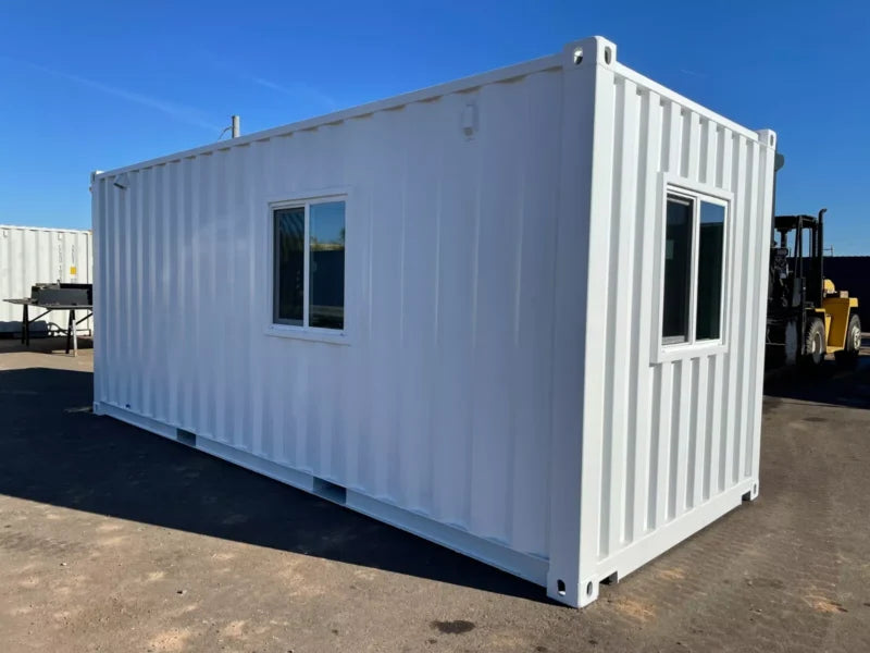 20 foot office in refurbished shipping container