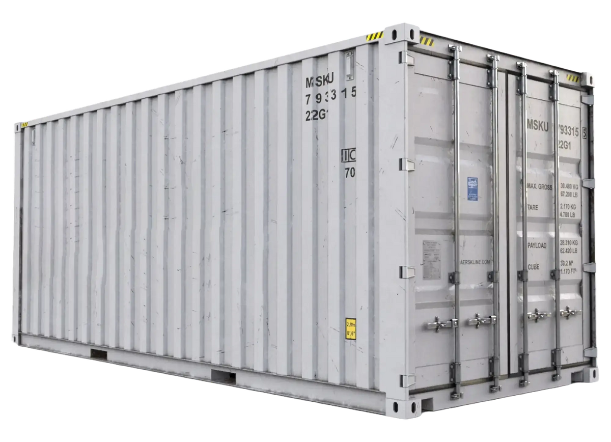 20ft Standard Tunnel Double-Door Shipping Container