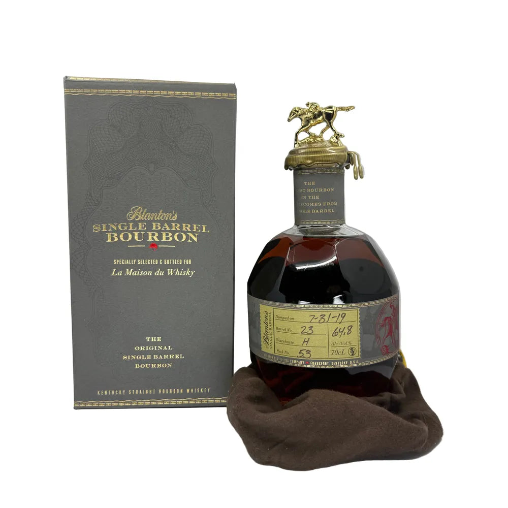 Blanton's Single Barrel La Maison du Whisky 2019 129.6 Proof