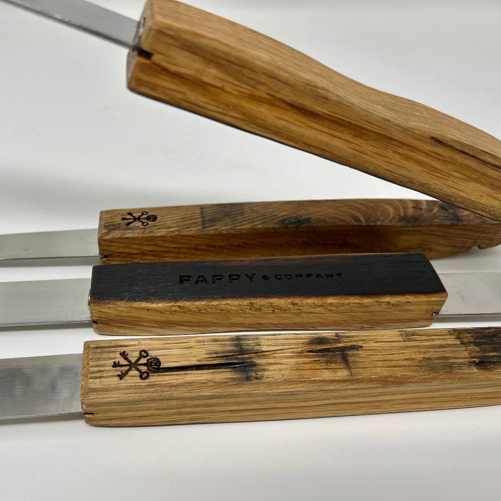 Barrel Stave Grilling Tool Set