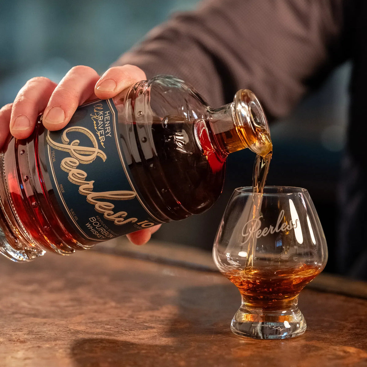 Peerless Henry Kraver Old Reserve 10 Year Old Bourbon