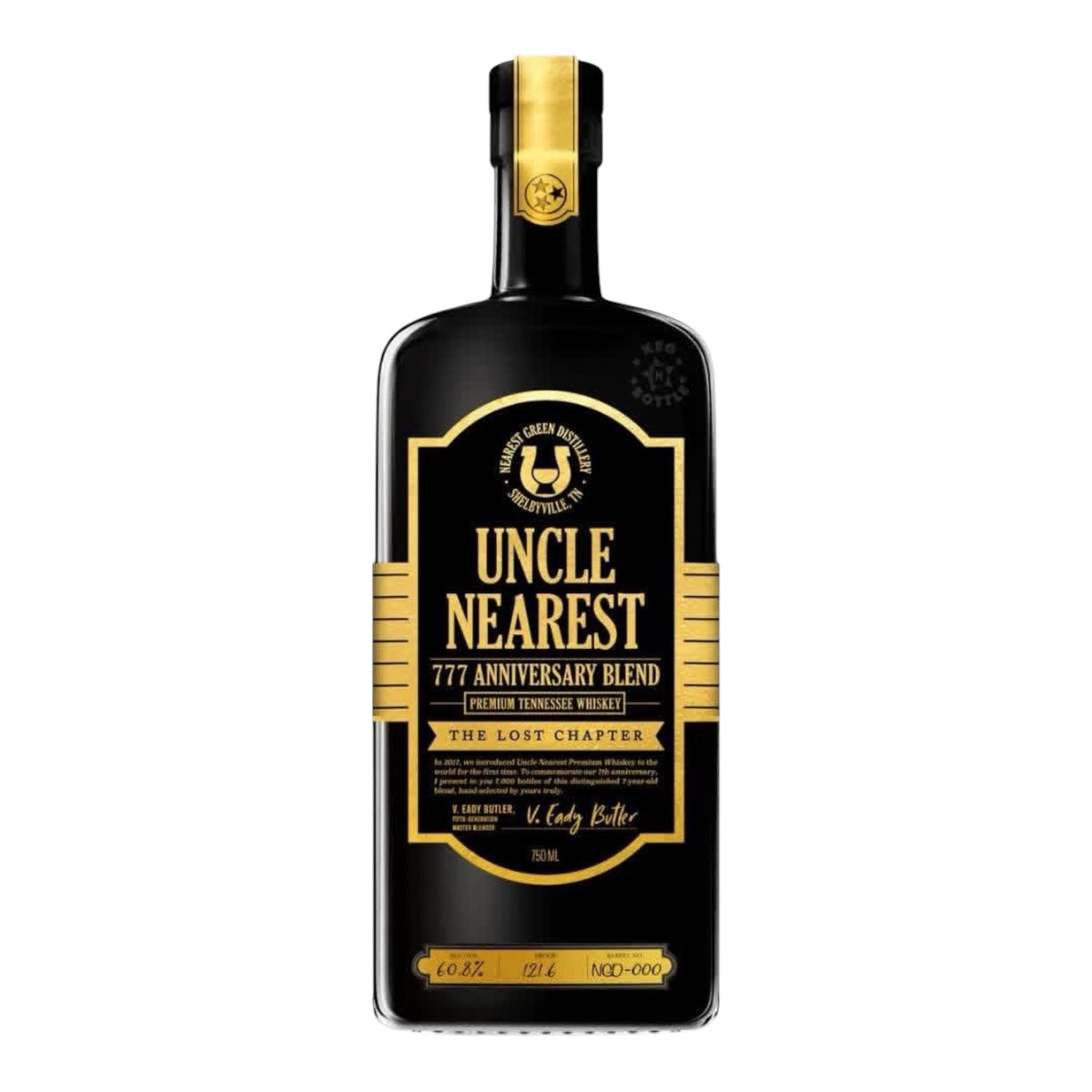Uncle Nearest The Lost Chapter 777 Anniversary Blend