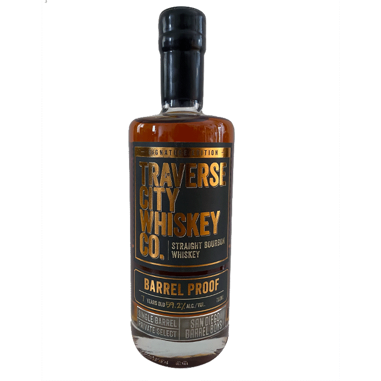 Traverse City Whiskey Co. 7 Year Barrel Proof SDBB Private Select